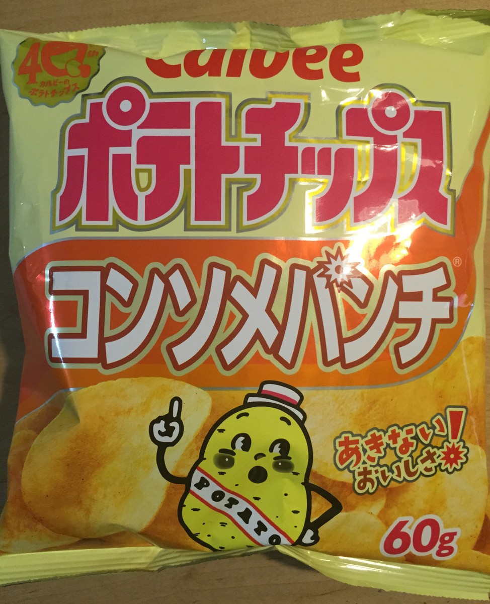 日本便利店限定Calbee薯片