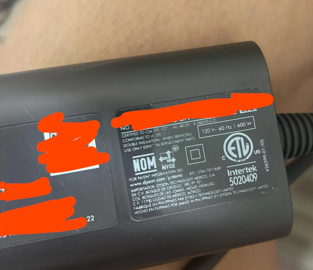 Dyson日本版電壓對應充電器