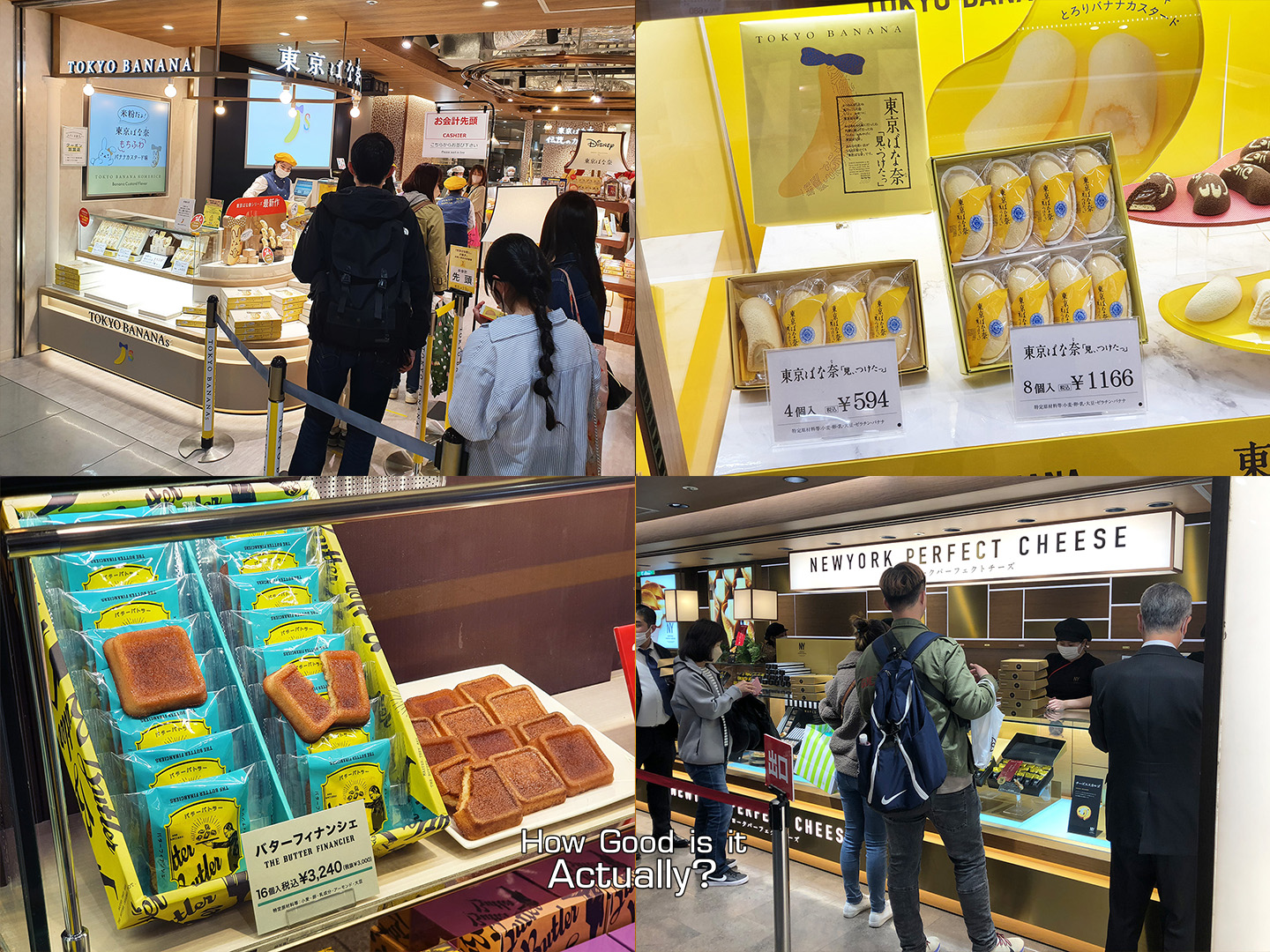 東京車站 New York Perfect Cheese 購買場景