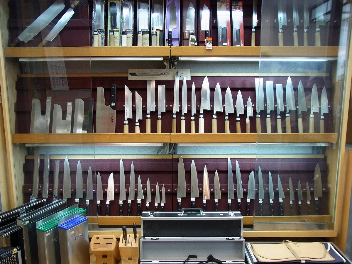 合羽橋商店街購物