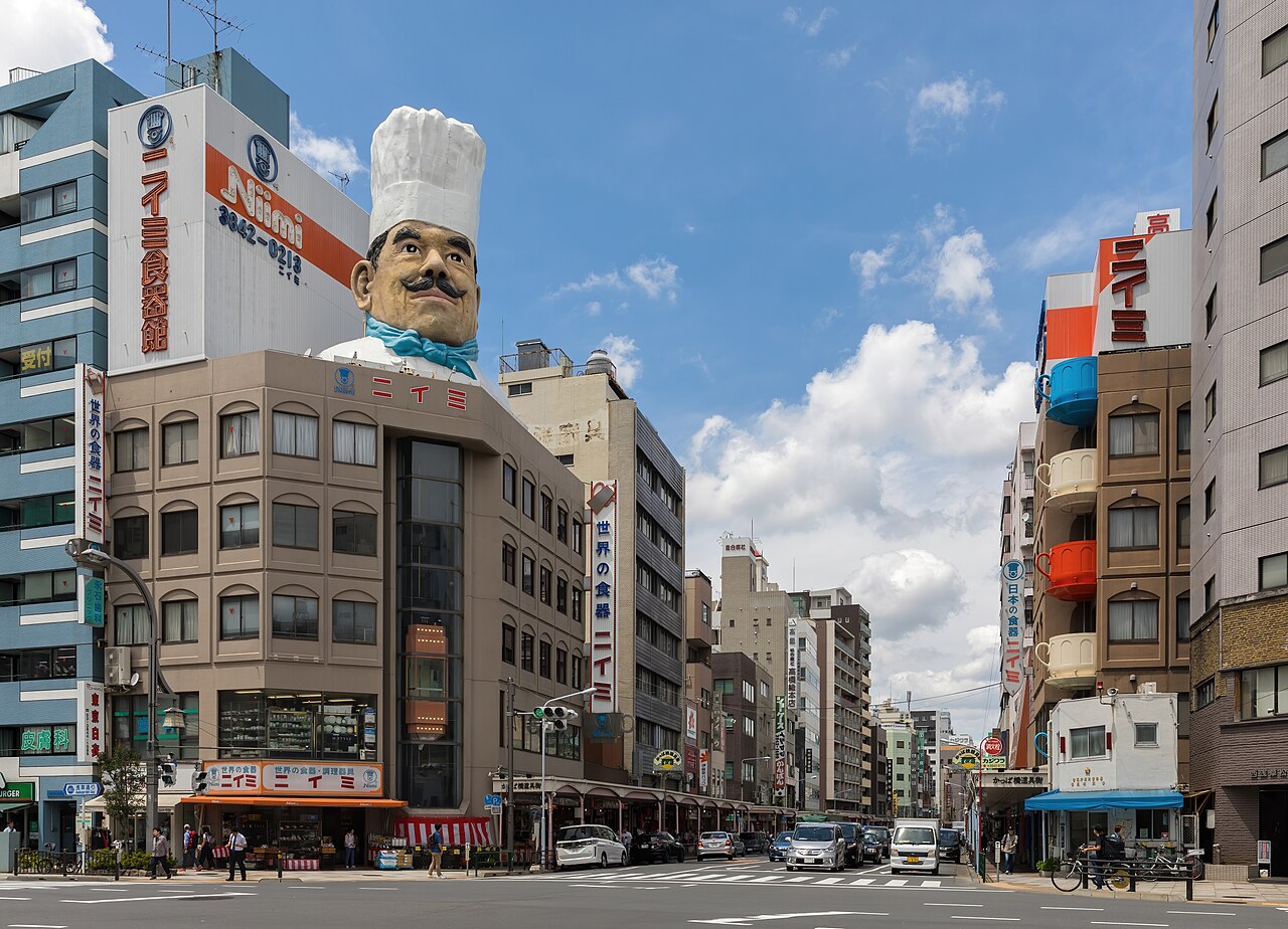 合羽橋道具街街道景觀