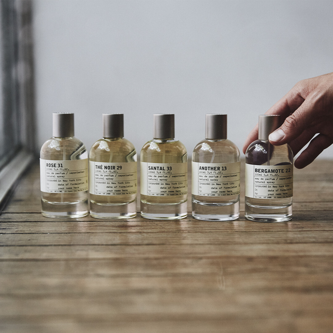 Le Labo 香水瓶近距離特寫