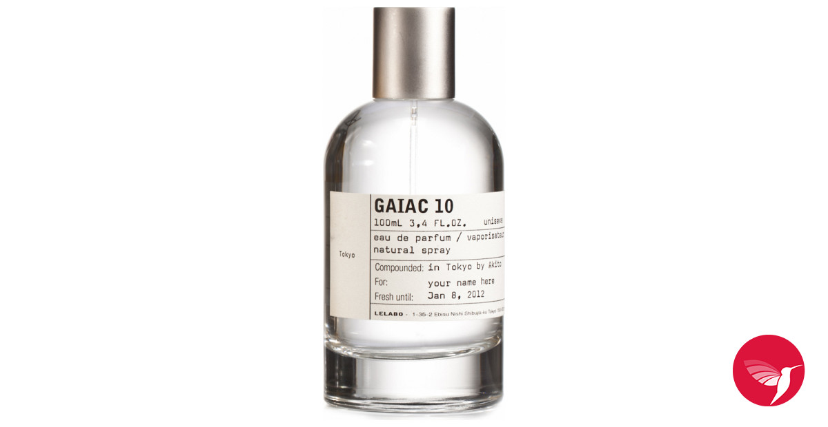 Le Labo Gaiac 10 社交媒體宣傳圖