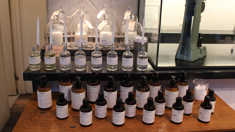 Le Labo 東京店舖展示