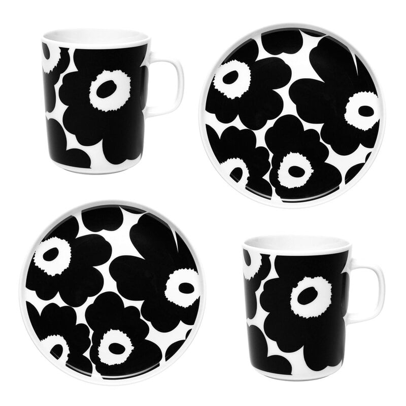 Marimekko Oiva 餐具系列 Unikko 圖案