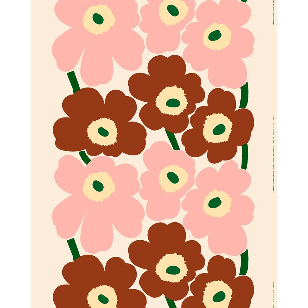Marimekko Unikko 罌粟花圖案布料