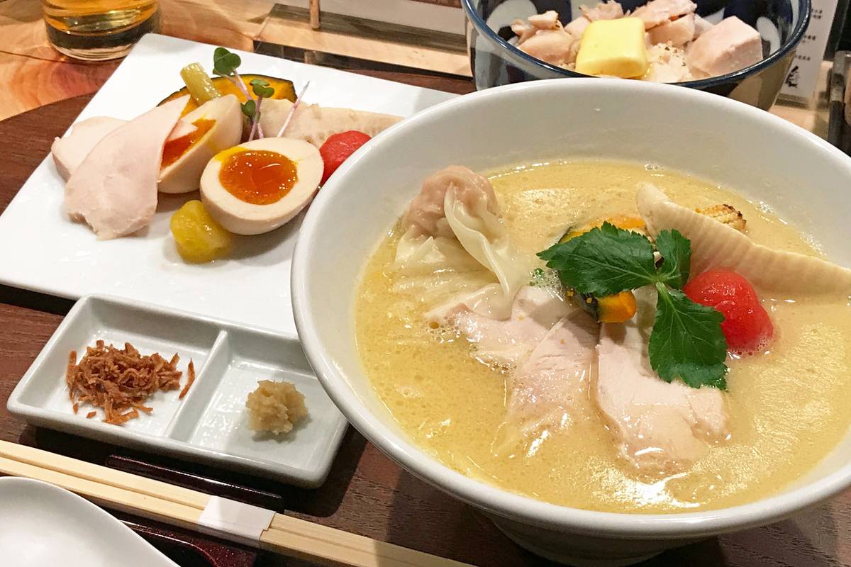 銀座篝 本店經典雞白湯拉麵