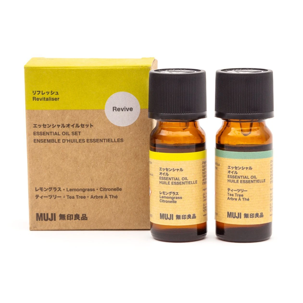 無印良品天然精油系列產品