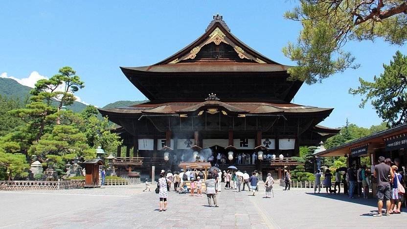 長野善光寺寺院建築