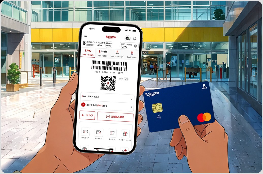 樂天積分與R Pay支付累積點數