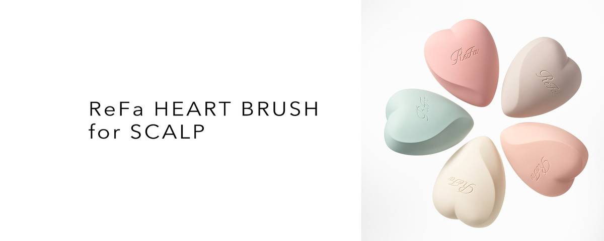 ReFa HEART BRUSH for SCALP 心型頭皮梳產品圖