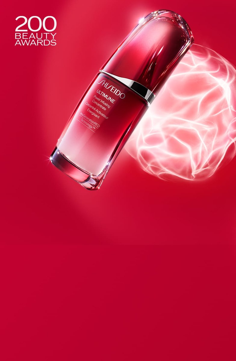 SHISEIDO Ultimune 紅妍肌活精華屢獲美容大獎的人氣產品