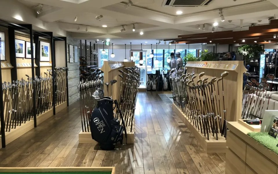 日本東京高爾夫球具專門店
